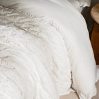 Cream Puff Quilt Cover Set