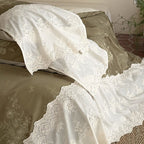 Botanical Manor Lace Bedding Set