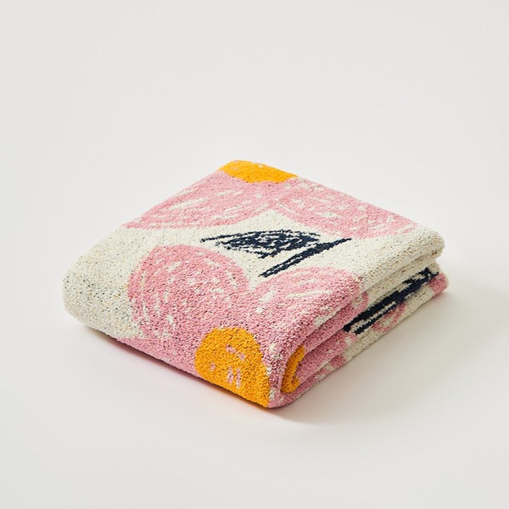 Pink Paradise Throw
