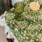 Meadow Art Ruffle Table Cloth