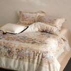 Mireya Floral Egyptian Cotton Bedding Set