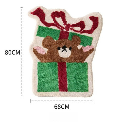Peek-a-Boo Bear Rug