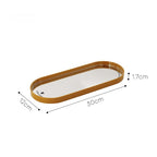 Oval Mirror Tray