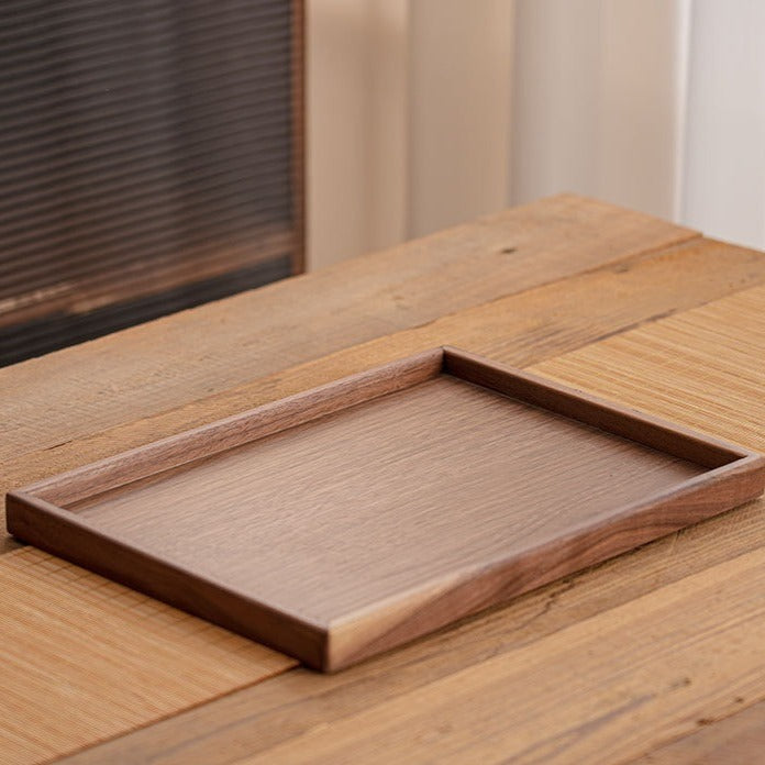 Minimalist Walnut Tray