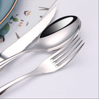 Marissa Silver Luxury Stainless Steel Cutlery Set