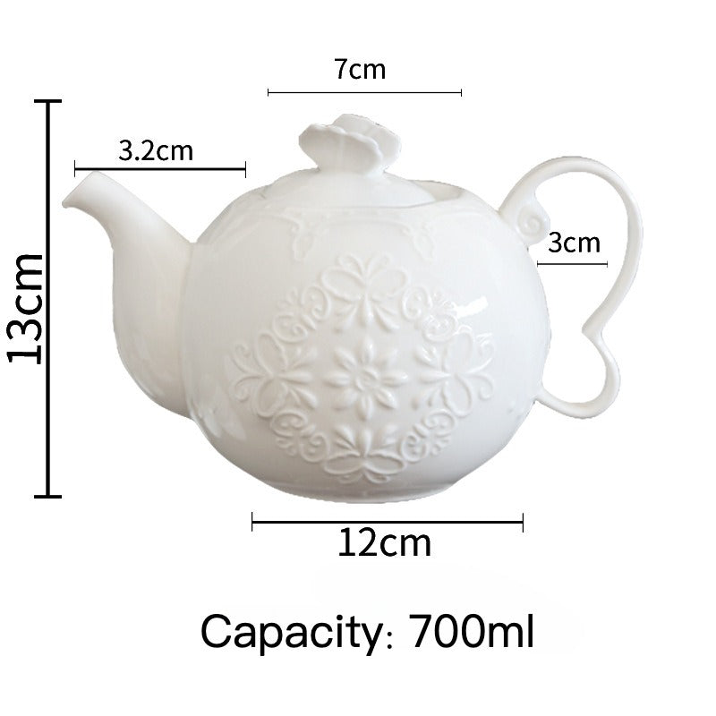 Royal Butterfly Tea Cup & Pot