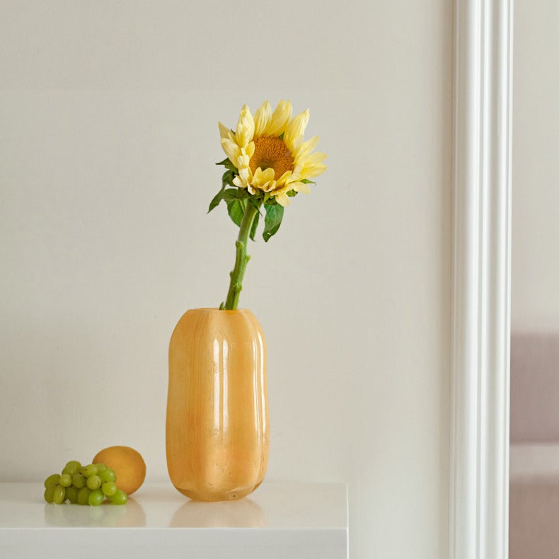 Suns Kissed Glass Vase