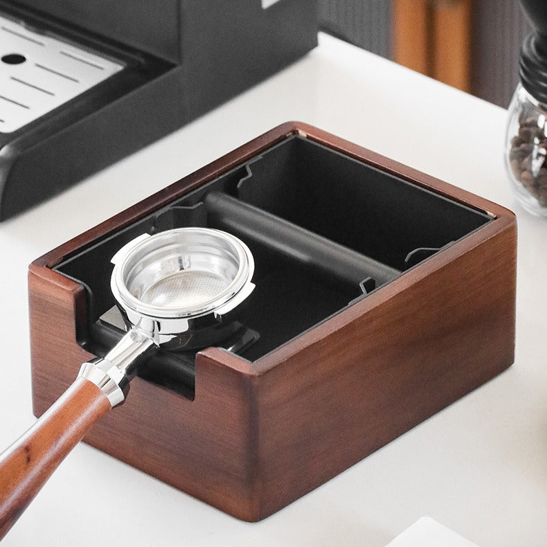 The Daily Grind Wooden Knock Box