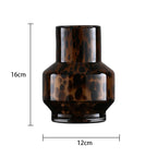 Tortoise Charm Glass Vase