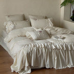 Old Rose Embroidery Bedding Set