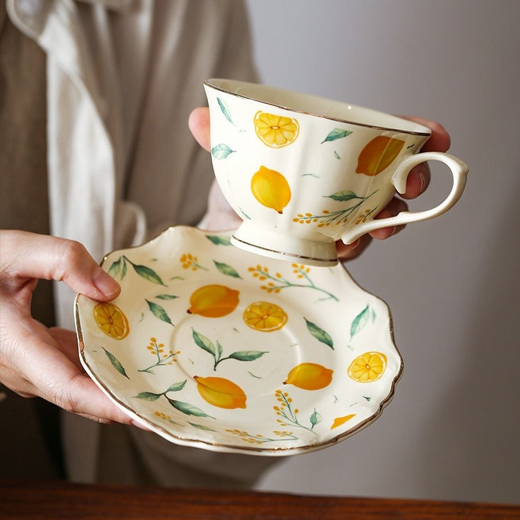 Fresh Lemon Teacup Set