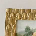 Gilded Feather Vintage Frame
