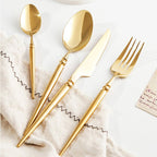 Vivian Gold Luxury Stainless Steel Cutlery Set