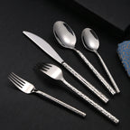 Elle Silver Luxury Stainless Steel Cutlery Set