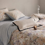 Lysora Sky Meadow Floral Egyptian Cotton Bedding Set
