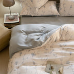 Blue Garden Lyocell Bedding Set