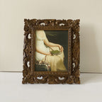 Antique Floral Carved Frame