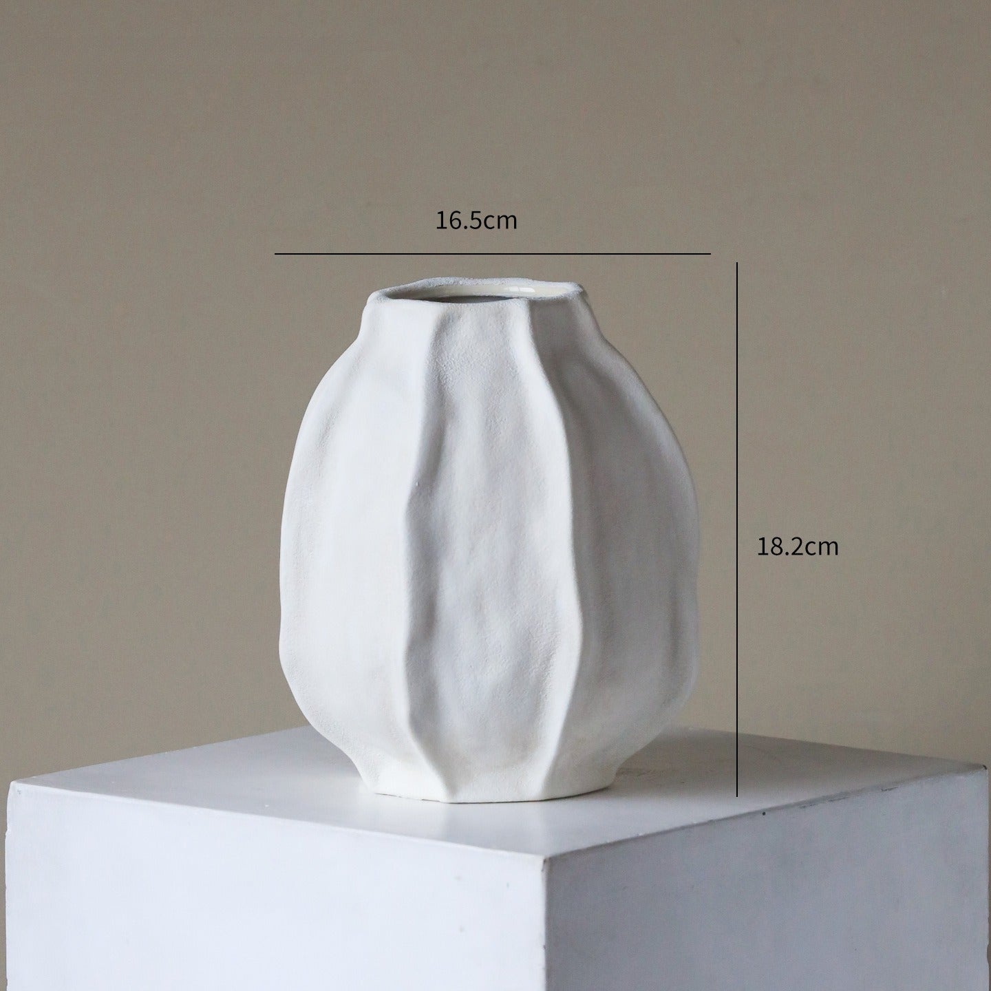 Wabi-Sabi Ridge Vase
