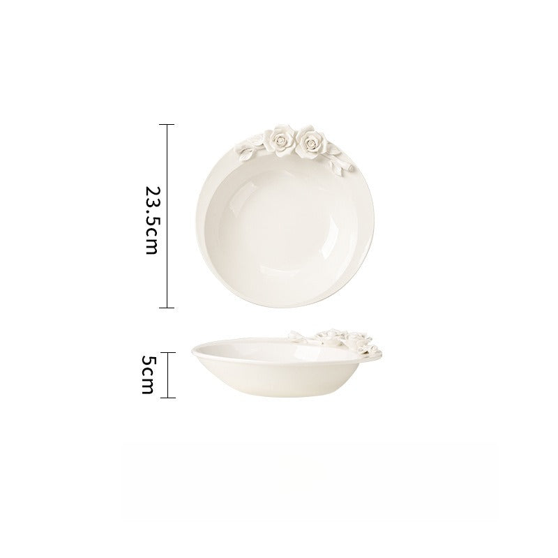 Rose‘s Secret Embossed Dinnerware