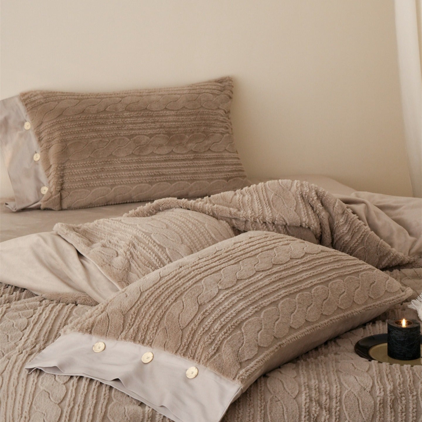 Mum’s Knit Comfort Bedding Set