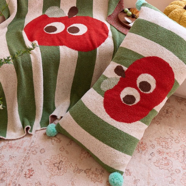 Big Eyes Striped Blanket