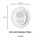Botanical Embossed Plate
