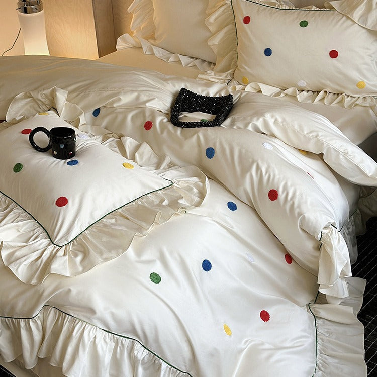 Polka Dots Party Bedding Set