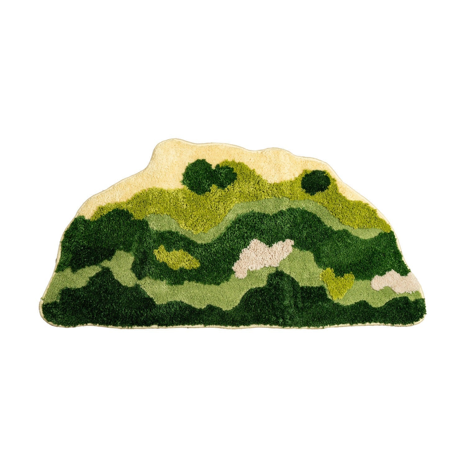 Cute Nature Scene Bath Mat