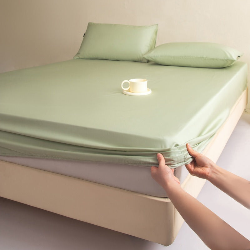 Water Colour Lyocell Fitted Sheet