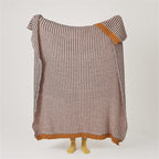 Earthy Contrast Throw