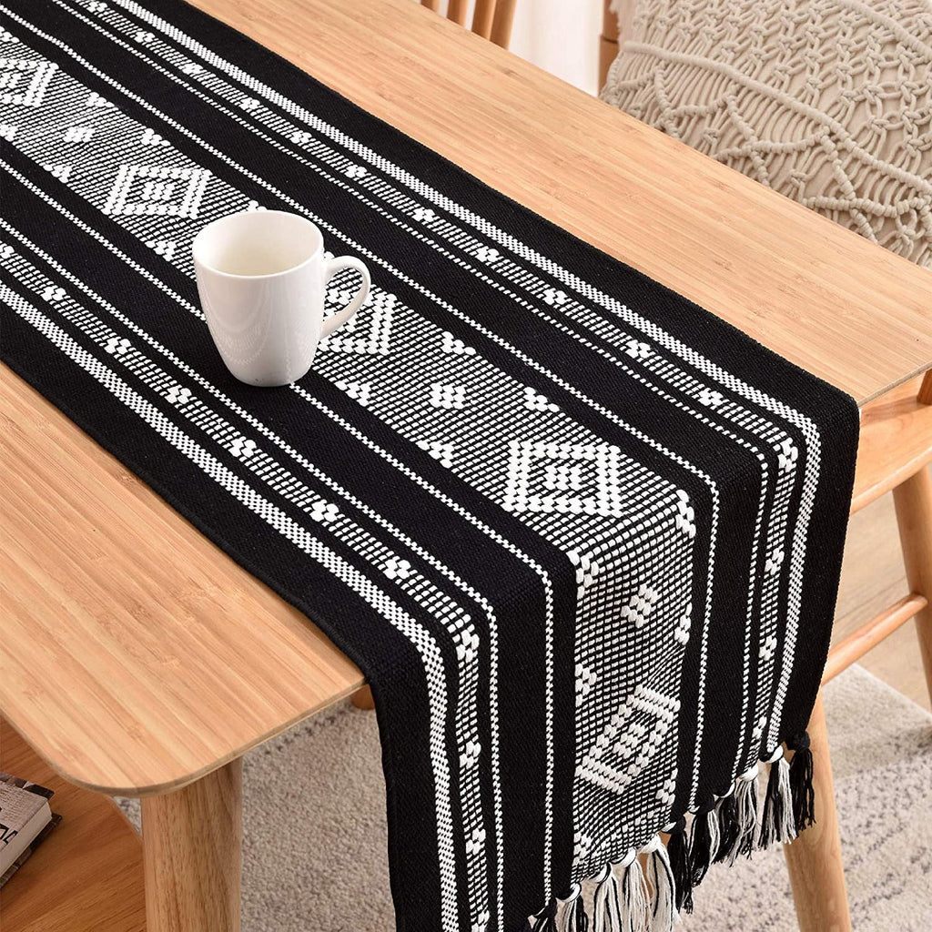 Classical Diamond Table Runner