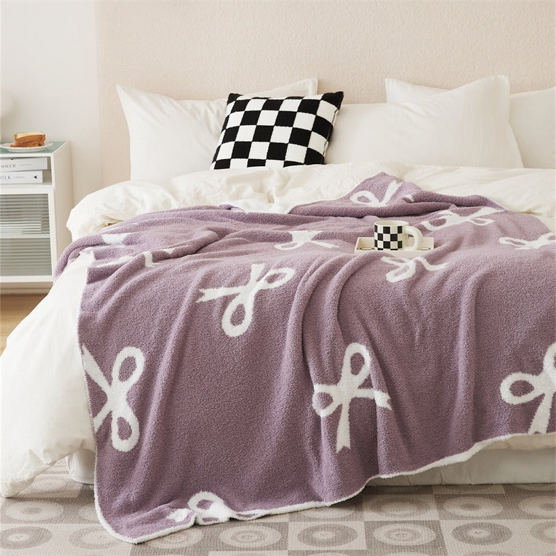 Bow Present Blanket