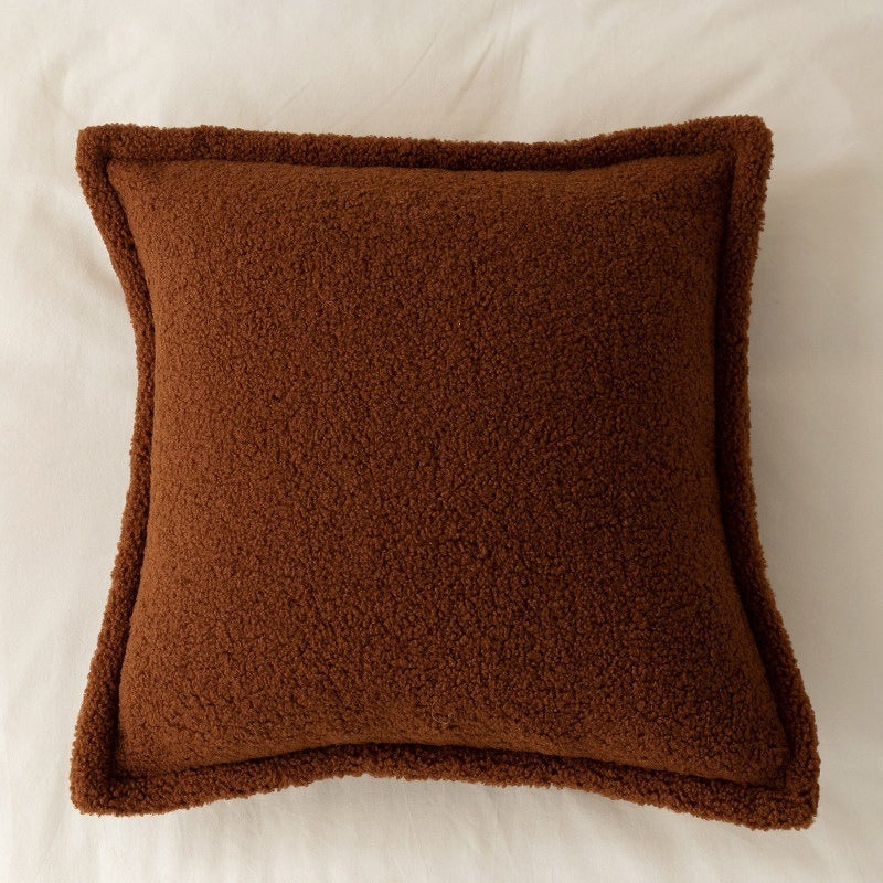Warm Boucle Cushion