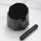 All Black Mini Knock Box