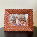 Rustic Woven Photo Frame