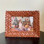 Rustic Woven Photo Frame