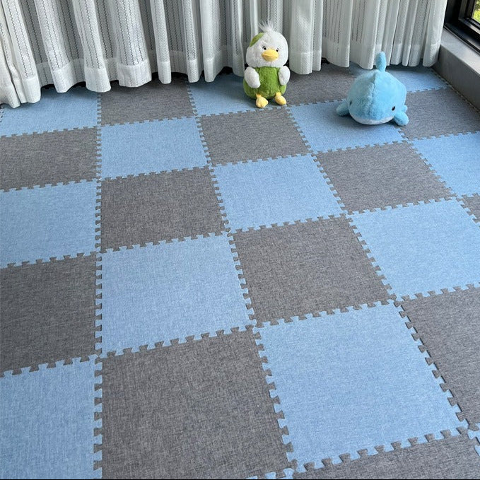 Summer Puzzle Tile Set - Blue Haze
