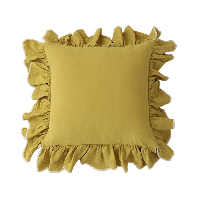 Cozy Ruffle Cushion
