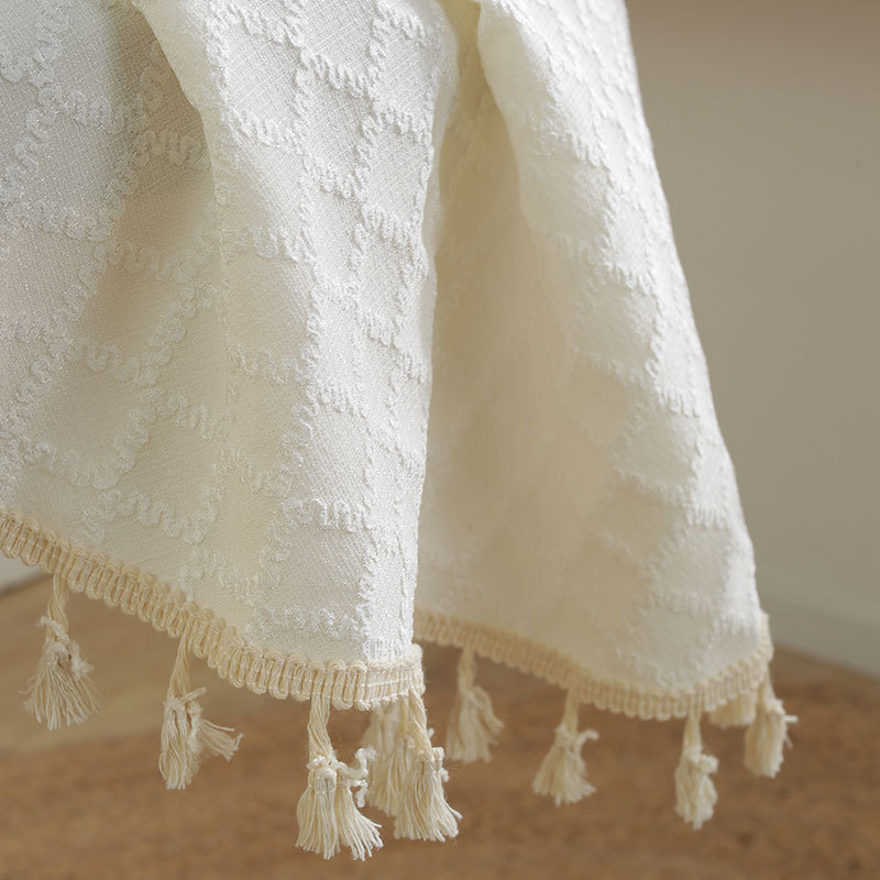 Soft Grid Morning Tablecloth
