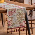 Pink Garden Table Runner