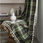 Green Tartan Curtain