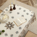 Slow Hour Paisley Tablecloth