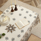 Slow Hour Paisley Tablecloth