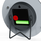 Orbital Clear View Clock