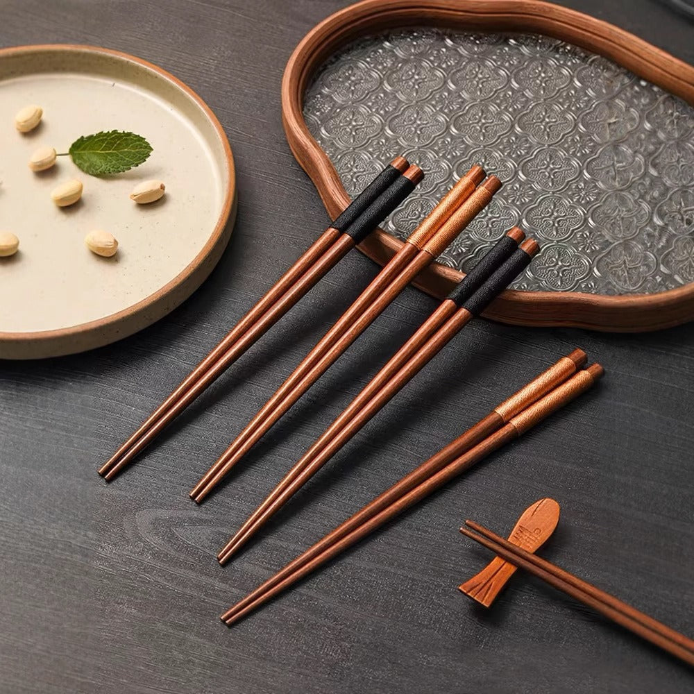 Wabi Sabi Tapered Wooden Chopsticks
