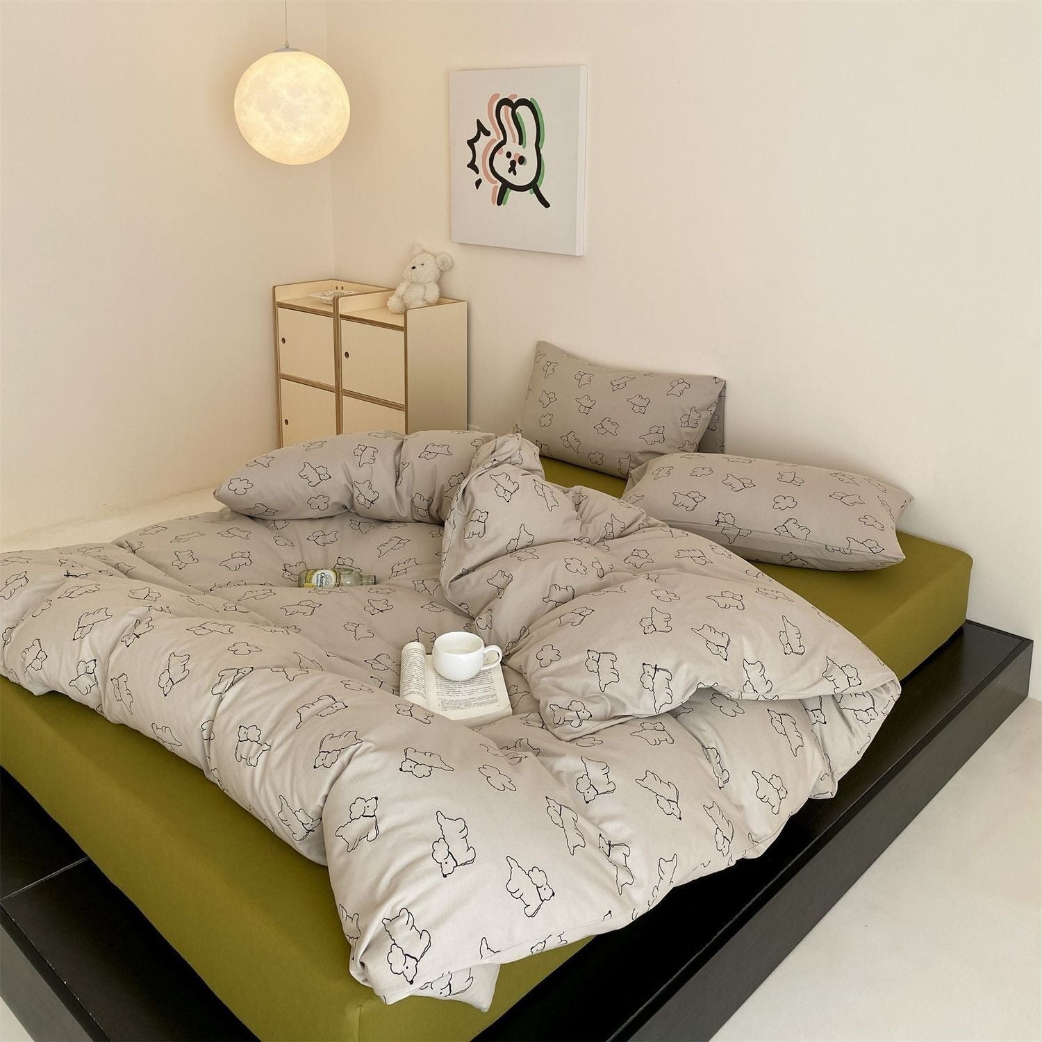 Poodle Bedding Set