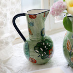 Fiesta Ceramic Pitcher Vase