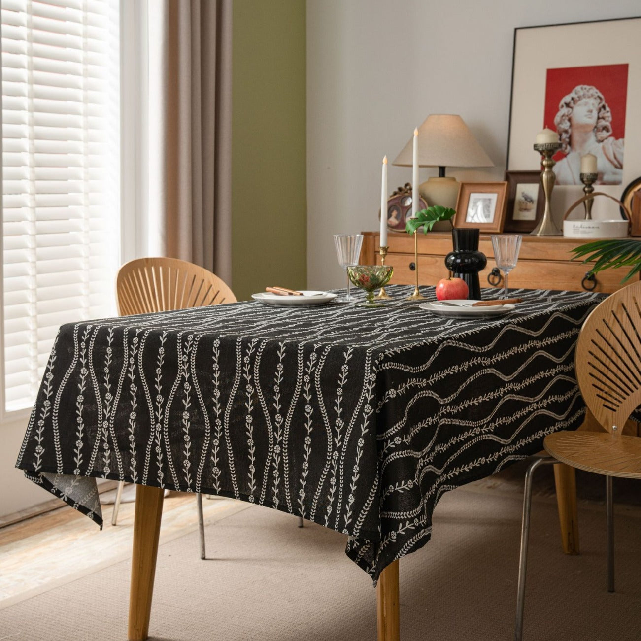 Vine Wave Tablecloth