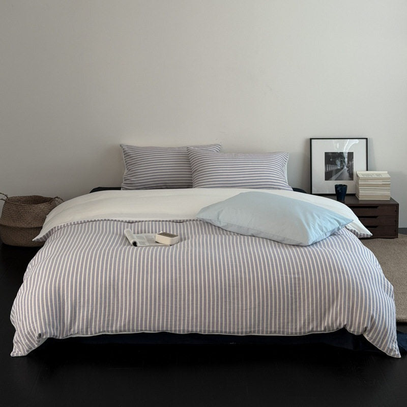 Coastal Stripe Bedding Set