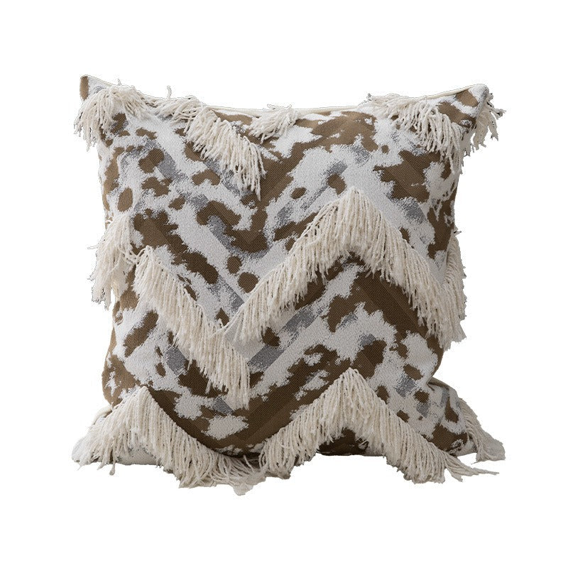 Boho Tassel Weave Cushion
